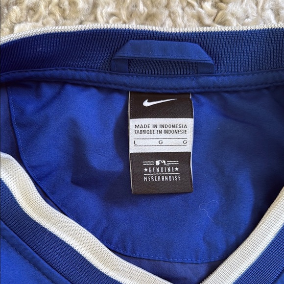 Nike Blue and White Windbreaker Lightweight Jacket - Picture 3 of 3